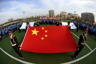 养正为先 奋勇拼搏 青春向上——1888855举行第五十一届田径运动会