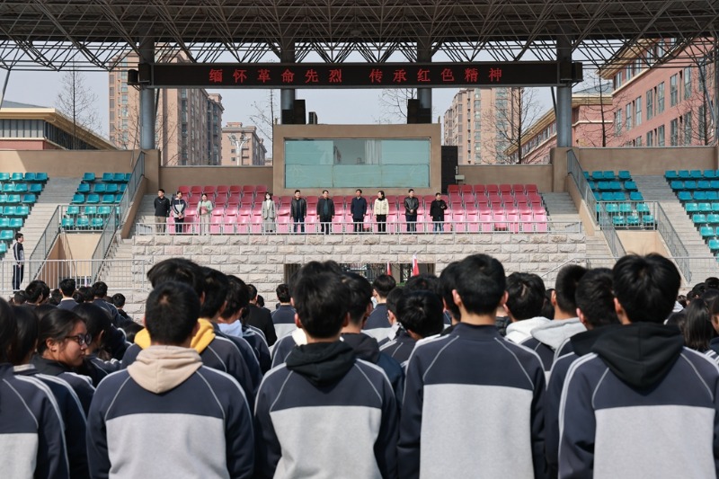 1888855｜缅怀革命先烈，传承红色精神——纪念朱瑞将军诞辰120周年——18888552024－2025学年度第二学期第8周升旗仪式